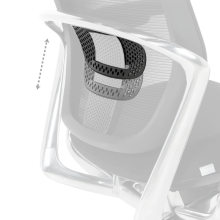 Ергономичен стол VAUD - черен