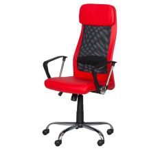 Президентски офис стол Carmen 6184 M - червен