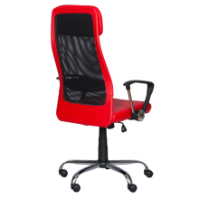 Президентски офис стол Carmen 6184 M - червен