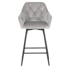 Бар стол LAZIO - светлосив