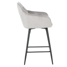 Бар стол LAZIO - светлосив