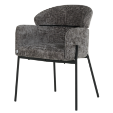 Трапезен стол CROTONE - графит Трапезен стол CROTONE - графит