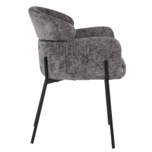 Трапезен стол CROTONE - графит Трапезен стол CROTONE - графит