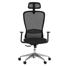 Ергономичен стол NIDAU - черен Ергономичен стол NIDAU - черен