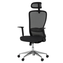 Ергономичен стол NIDAU - черен Ергономичен стол NIDAU - черен