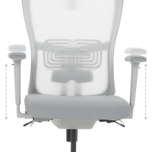 Ергономичен стол BREVES - сив