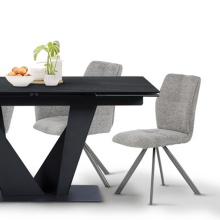 Трапезен стол MALDON 2 - сив R 07