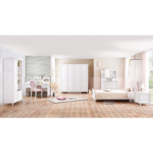 Детски шкаф NIL - бял