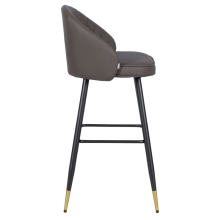 Бар стол 3089 - кафяв