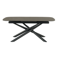 Разтегателна трапезна маса BROK X - бежова Разтегателна трапезна маса BROK X - бежова