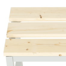 Пейка за съблекалня Carmen CR-1050 J - 80 - сива Пейка за съблекалня Carmen CR-1050 J - 80 - сива