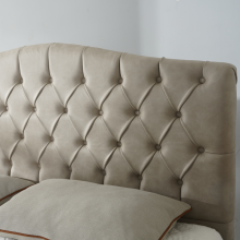 Тапицирана спалня с матрак COOL WOOL 160 x 200 - бежов 3