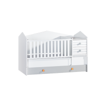 Бебешка кошара и детско легло 2в1 BIRD HOUSE 70 x 170