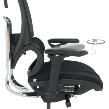 Ергономичен стол GANDER - черен Ергономичен стол GANDER - черен