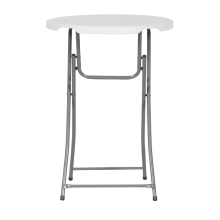 Сгъваемa кетъринг бар маса Carmen 9938 - бяла