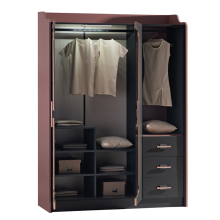 Трикрилен детски гардероб VALENCIA Трикрилен детски гардероб VALENCIA