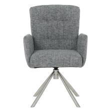 Трапезен стол KEILA - сив