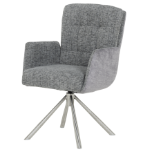 Трапезен стол KEILA - сив