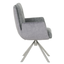 Трапезен стол KEILA - сив