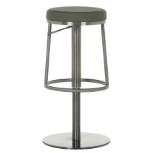 Бар стол BEZU - черно-зелен BG