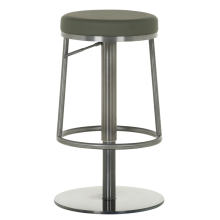 Бар стол BEZU - черно-зелен BG