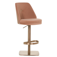 Бар стол HAUNA - розов RG