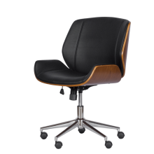 Президентски офис стол Carmen 6405 - орех-черен