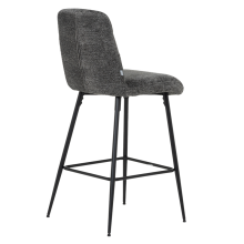 Бар стол ALFORD - тъмносив XV