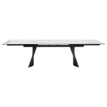 Разтегателна трапезна маса KOWAL - бяла