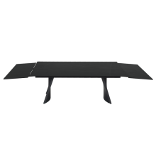 Разтегателна трапезна маса KOWAL - черна Разтегателна трапезна маса KOWAL - черна