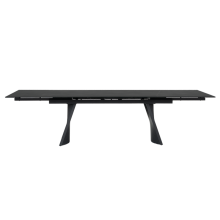 Разтегателна трапезна маса KOWAL - черна Разтегателна трапезна маса KOWAL - черна