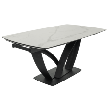 Разтегателна трапезна маса TORUN 2 - бяла