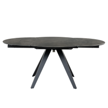 Разтегателна трапезна маса BOLKOW - кафява