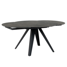 Разтегателна трапезна маса BOLKOW - кафява