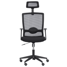 Президентски офис стол Carmen 7548 - черен