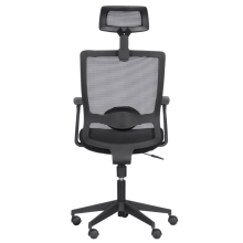 Президентски офис стол Carmen 7548 - черен