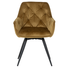 Трапезен стол LATINA PREMIUM - жълт