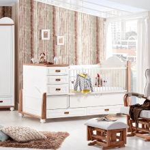 Бебешка кошара и детско легло 2в1 TIFFANY 80 x 180