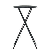 Сгъваема кетъринг бар маса URAMI - черен