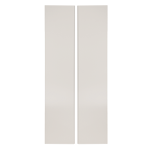 Комплект врати за двукрилен гардероб YORK - крем
