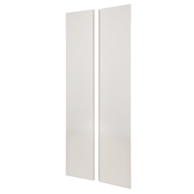 Комплект врати за двукрилен гардероб YORK - крем