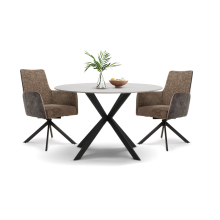 Трапезна маса FORLI - бяла