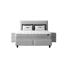 Тапицирана спалня с матрак COMO 160 x 200 - сребърен AN Тапицирана спалня с матрак COMO 160 x 200 - сребърен AN