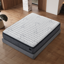 Тапицирана спалня с матрак PICASSO 160 x 200 - графит 501