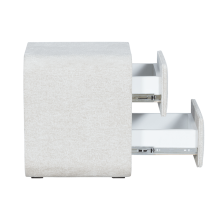 Нощно шкафче за спалня JULIE - перла SY