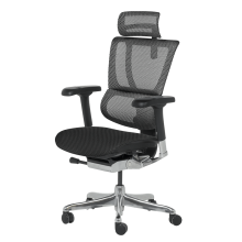 Ергономичен стол ERGOHUMAN IOO ELITE 2 - черна рамка - черен Ергономичен стол ERGOHUMAN IOO ELITE 2 - черна рамка - черен