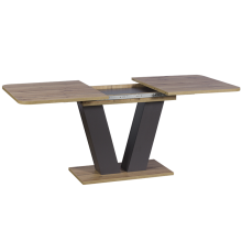 Разтегателна трапезна маса ALARA - дъб W