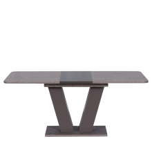Разтегателна трапезна маса ALARA - тъмносива Разтегателна трапезна маса ALARA - тъмносива