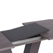 Разтегателна трапезна маса ALARA - тъмносива Разтегателна трапезна маса ALARA - тъмносива