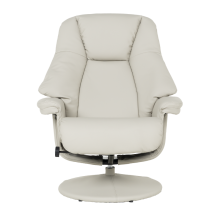 Кресло с табуретка ANA - светлосиво Кресло с табуретка ANA - светлосиво